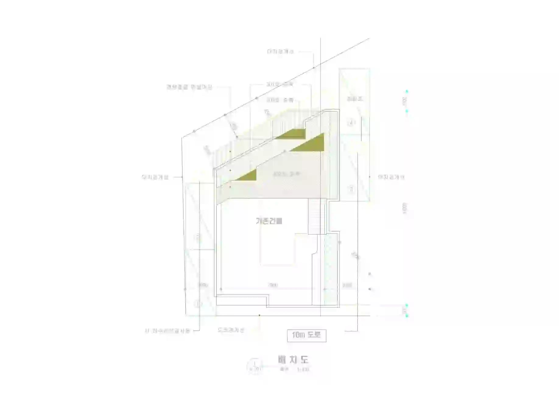 거창연립 배치도 이미지